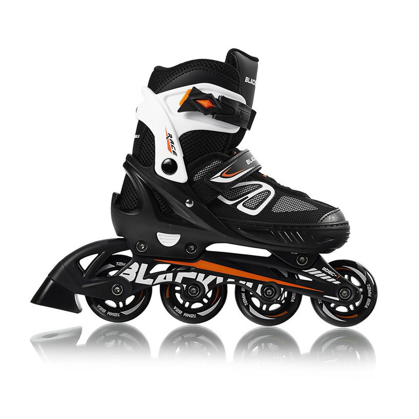 Αυξομειούμενα Inline Rollers Χρώματος Πορτοκαλί Sonic Blackwheels 1754843