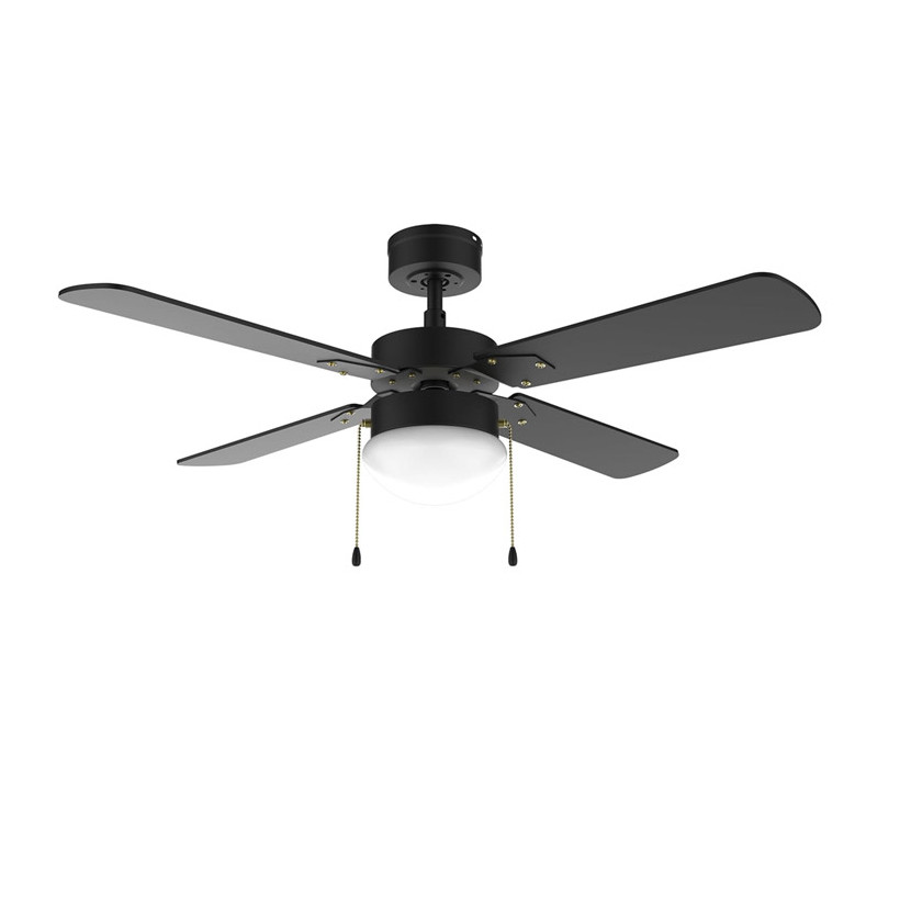 Ανεμιστήρας Οροφής με Φως 50 W EnergySilence Aero 450 FullBlack Cecotec CEC-08461