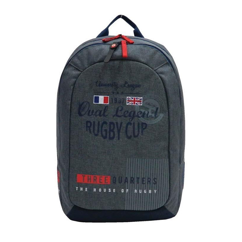 Bagtrotter τσάντα πλάτης oval legend γκρι 51x33x20εκ.