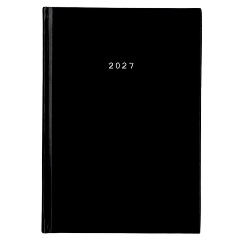 Next ημερολόγιο 2027 basic xl ημερήσιο δετό μαύρο  21x29εκ.  Δυνατότητα εκτύπωσης