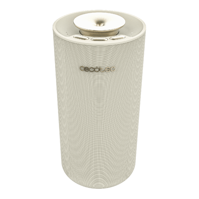 CECOTEC Διαχυτής Αρώματος με Ηχείο, PureAroma 3000 Χωρίς Νερό, Χρονοδιακόπτης 8 ωρών, 3 Επίπεδα, 7 LED Φωτισμού CEC-117771