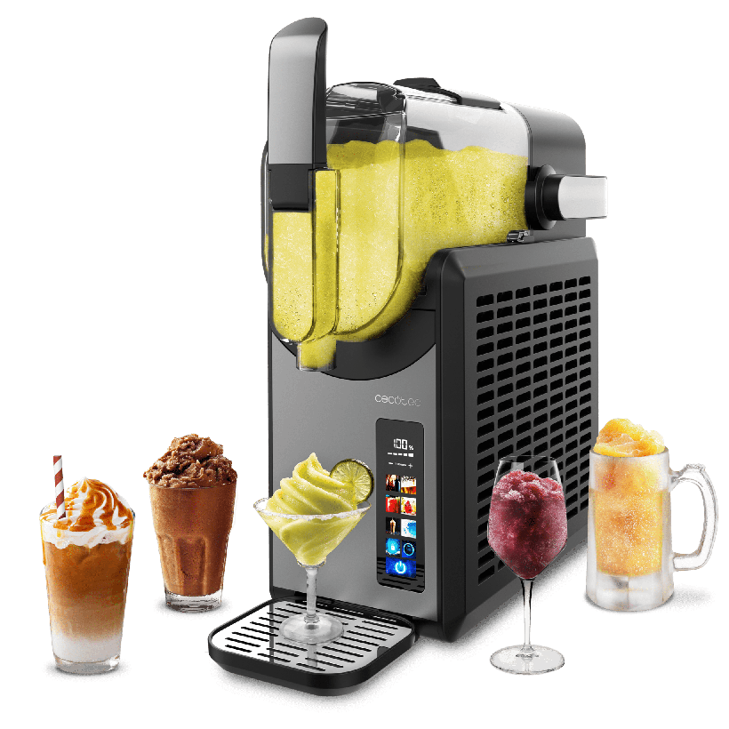 CECOTEC Μηχανή Γρανίτας Twist&Ice 2600 2,6 L με Οθόνη Αφής, 6 Λειτουργίες, Προσαρμοζόμενη Ψύξη και Στόμιο Χωρίς Σταγόνες CEC-109564
