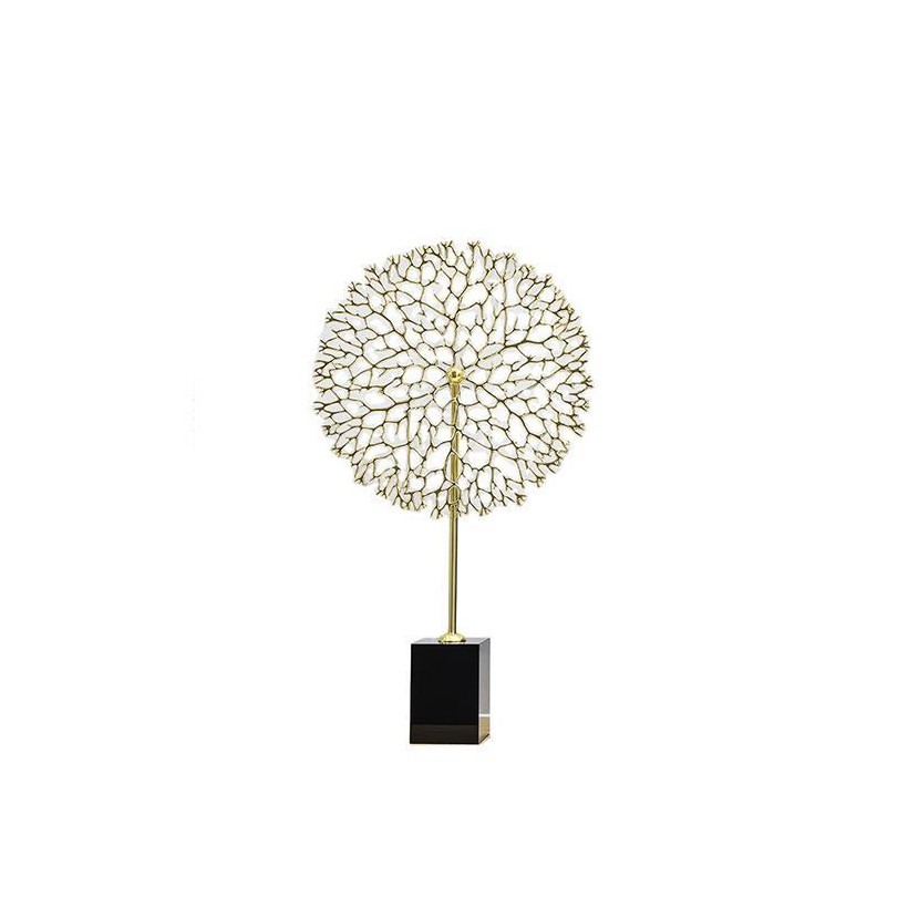 Επιτραπέζιο διακοσμητικό "Dandelion", μεταλλικό, 22x39εκ.