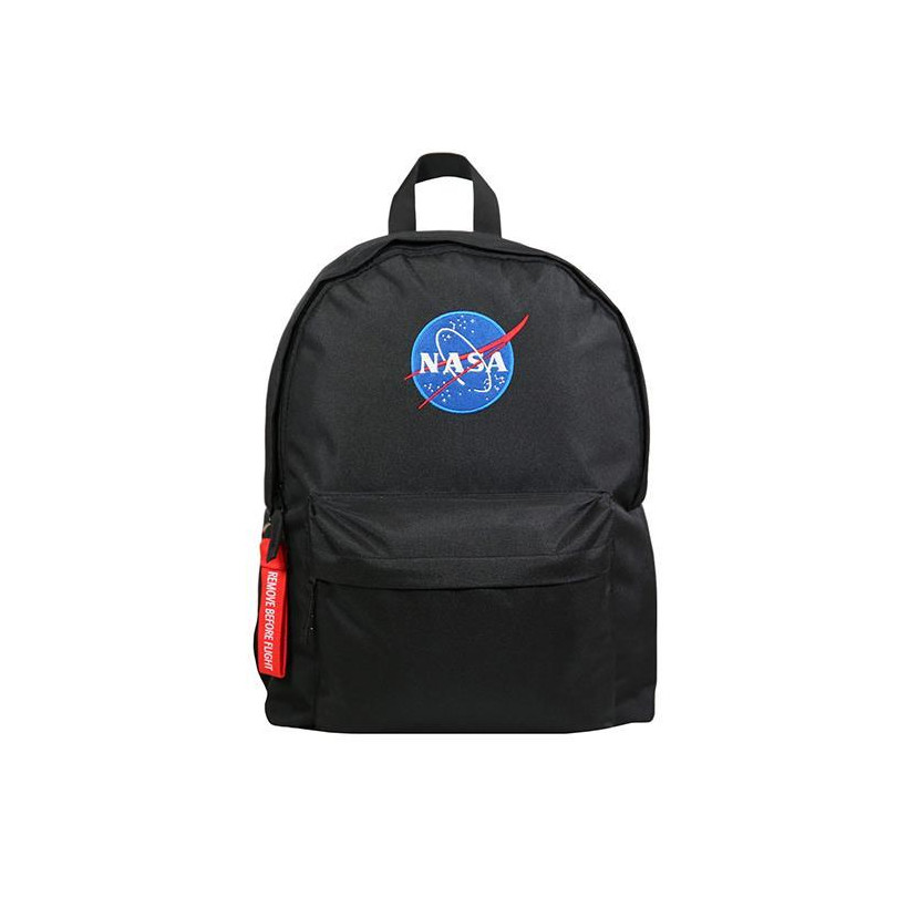 Bagtrotter τσάντα πλάτης ΝΑSA μαύρη Υ42x28x16εκ.