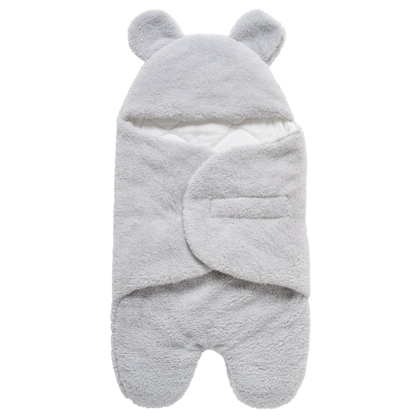 DAS KIDS Υπνόσακος Fleece Relax 80x85 σε Γκρι Απόχρωση 420580854911