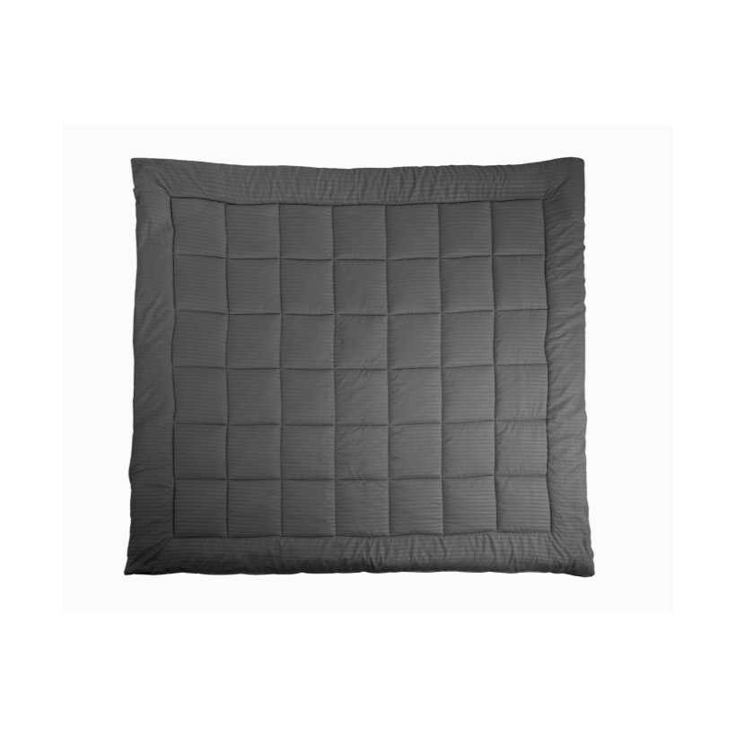 Διπλό Πάπλωμα 200 x 200 cm Ριγέ - Ανθρακί  8720604888645 SleepMed