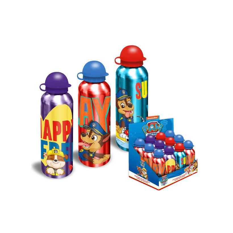Παγούρι αλουμινίου Paw Patrol 500ml - 3 ΤΕΜ