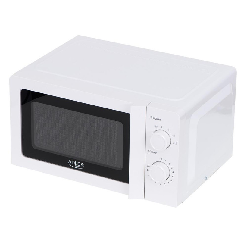 Φούρνος μικροκυμάτων Adler 20lt 700W λευκός