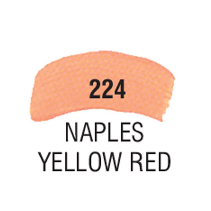 Talens van gogh ακρυλικό χρώμα 224 naples yellow red 40ml - 3 ΤΕΜ