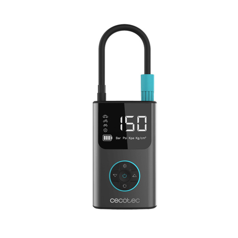 Επαναφορτιζόμενη Αντλία - Τρόμπα 150 PSI 12V Air Max Cecotec CEC-04780