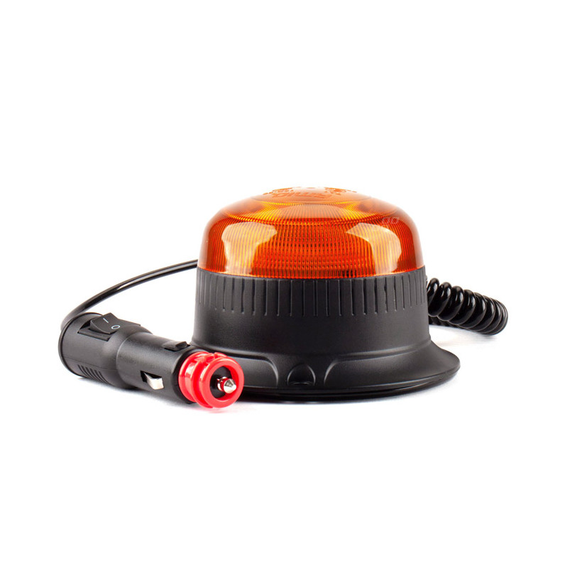 Μαγνητικός LED Φάρος W21ml R65 R10 18LED 12 / 24V IP56 AMiO 02924