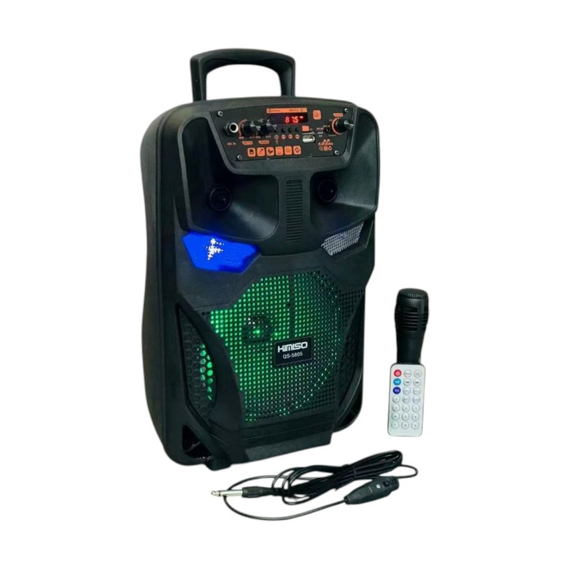 Φορητό ηχείο subwoofer με μικρόφωνο Karaoke - QS-5805 - 813058