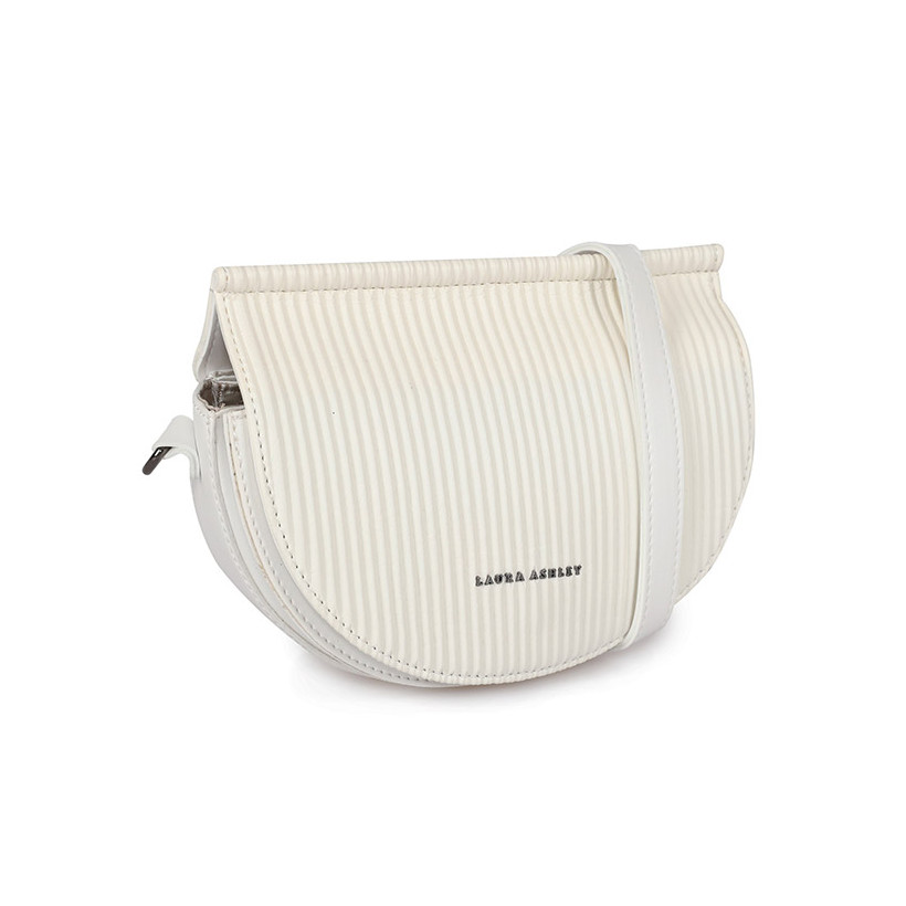 Γυναικεία Τσάντα Ώμου Χρώματος Λευκό Laura Ashley Tarlton - Stick 651LAS1768