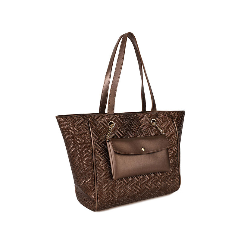 Γυναικεία Τσάντα Χειρός Χρώματος Copper Laura Ashley Relief 651LAS1724