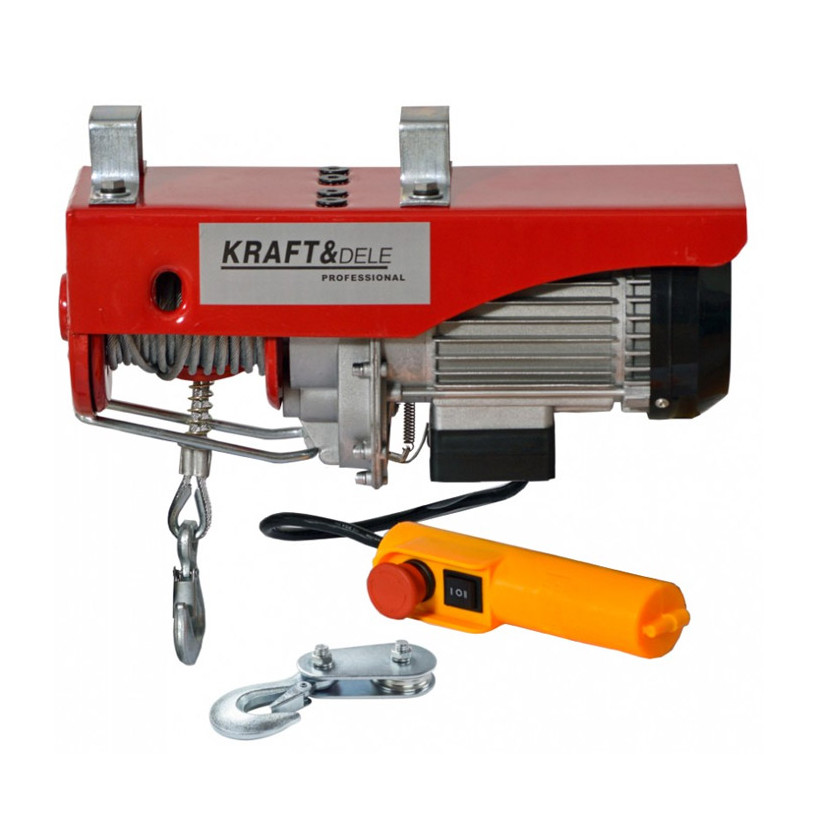 Ηλεκτρικό Παλάγκο Συρματόσχοινου 125/250 Kg 550 W Kraft&Dele ΚD-1524 KD-1524