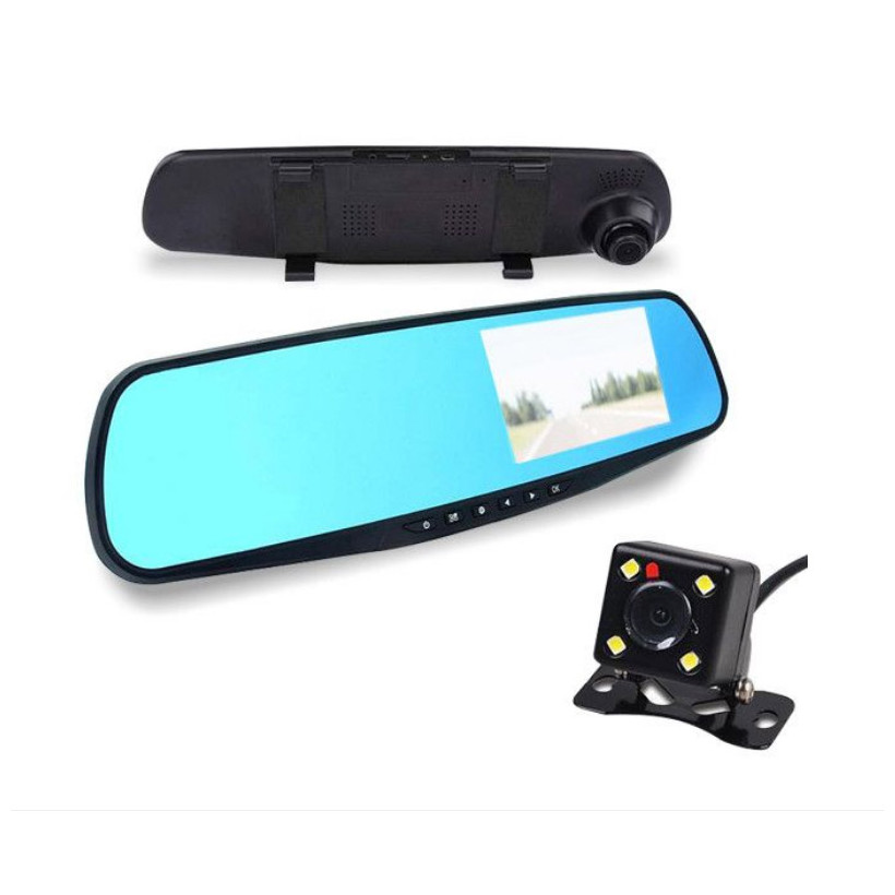 Κάμερα Καθρέπτης Αυτοκινήτου με Οθόνη LCD 4.3  Hoppline HOP1000733