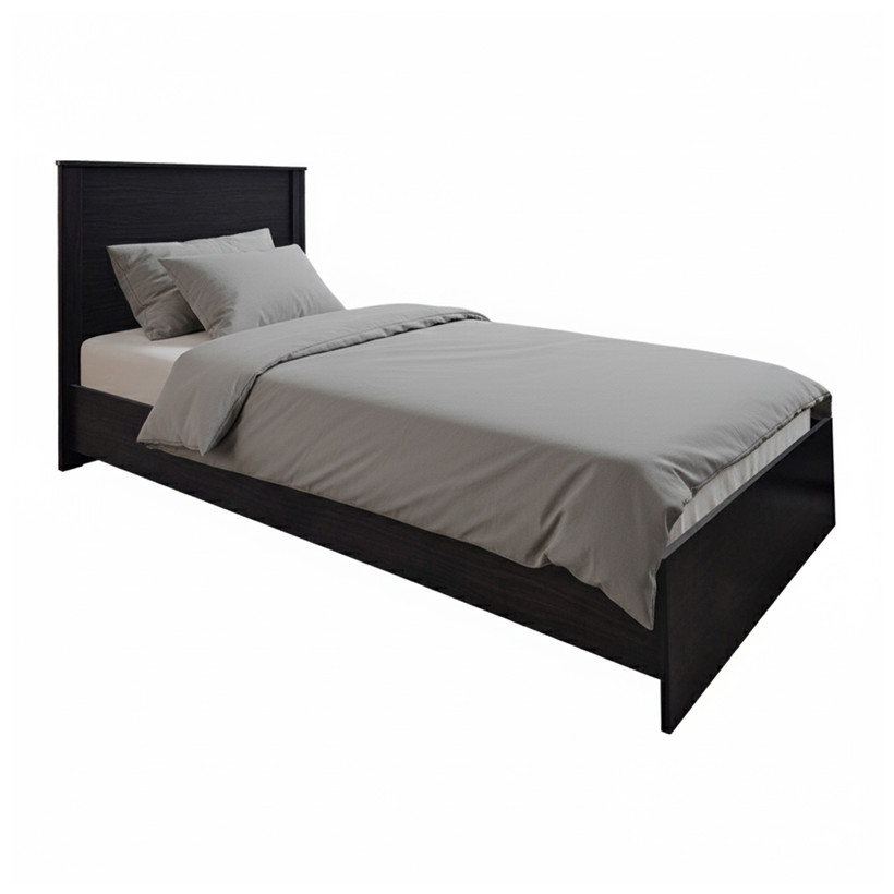 Κρεβάτι Athos  σε wenge απόχρωση 90x190εκ