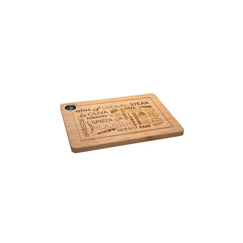 Ξύλινη Επιφάνεια Κοπής από Μπαμπού 38 x 28 cm 125130A 5Five Simply Smart