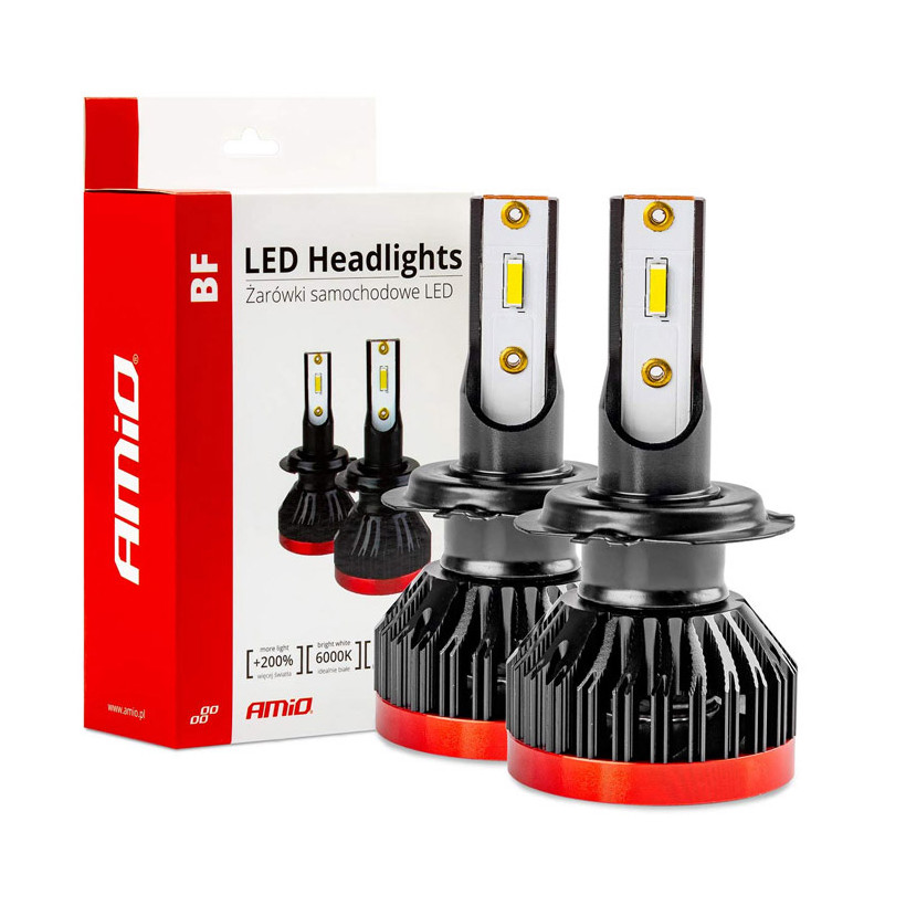 Λάμπες Αυτοκινήτου BF-SERIES 9-18V H7 ETI-1860 LED 6000K 3100lm Ψυχρό Λευκό 50W 2 τμχ AMiO 02242