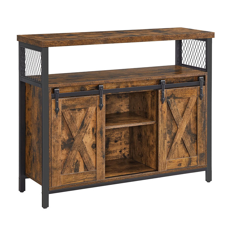 Μεταλλικός Μπουφές 100 x 33 x 80 cm VASAGLE LSC092B01