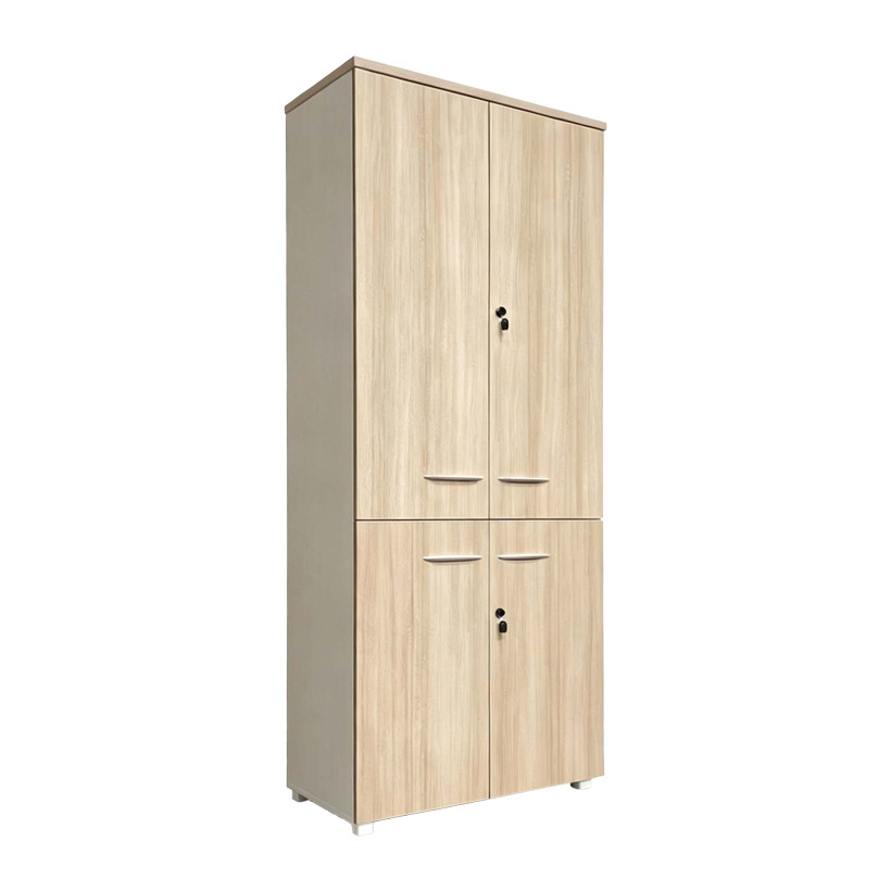 Ντουλάπα γραφείου Stark  σε oak-μπεζ 80x40x200εκ