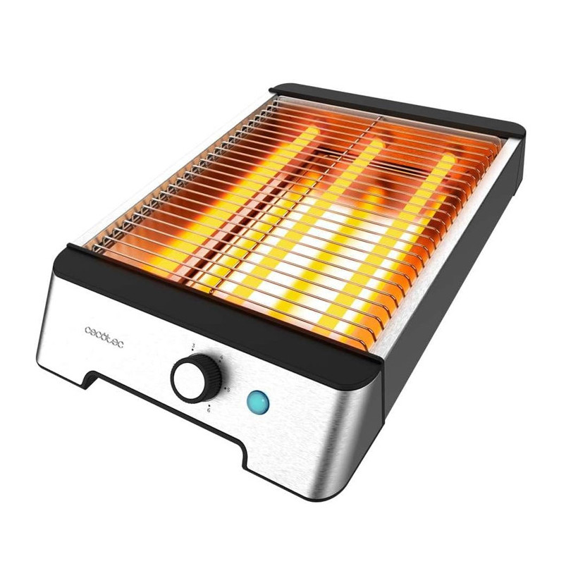 Οριζόντια Φρυγανιέρα 3 Αντιστάσεων 1000 W Cecotec NiceSlice Inox CEC-03274