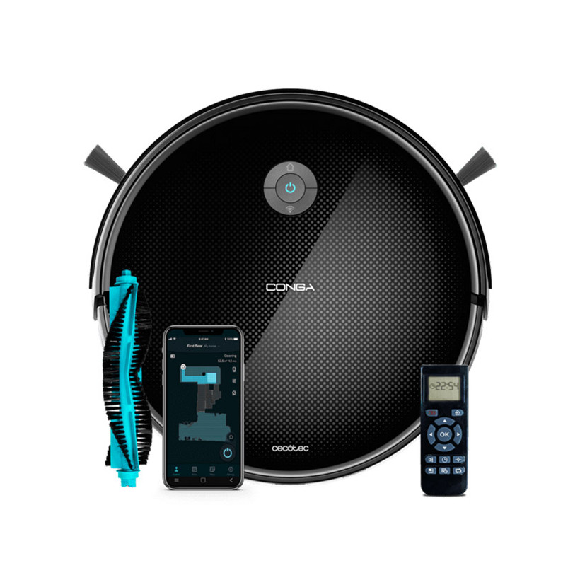 Σκούπα Ρομπότ με Wi-Fi Cecotec Conga Connected Gyro CEC-08605