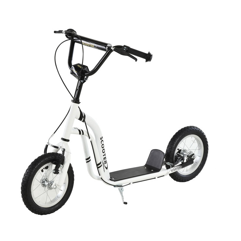 Παιδικό Δίτροχο Πατίνι - Scooter με Φουσκωτούς Τροχούς 12 HOMCOM 371-017WT
