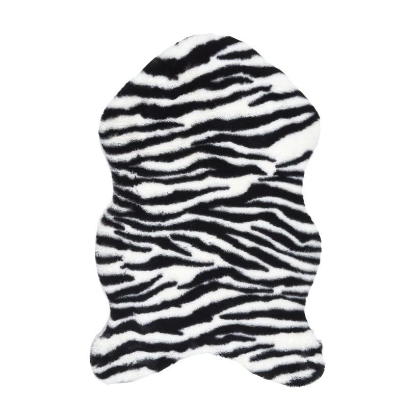 Χαλάκι Animal Art 60 x 90 cm Black/White Home Deco Factory TX0085 TX0085-Black-White