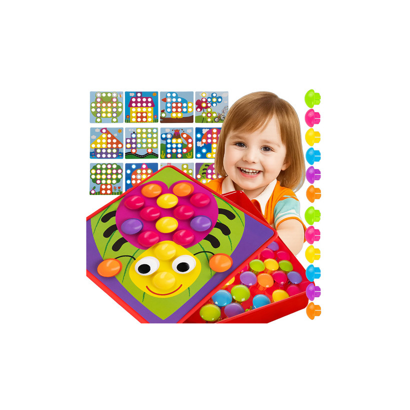 Ruhhy Μωσαϊκό Puzzle Montessori για Εκπαιδευτικό Χειρισμό Χεριών 26107