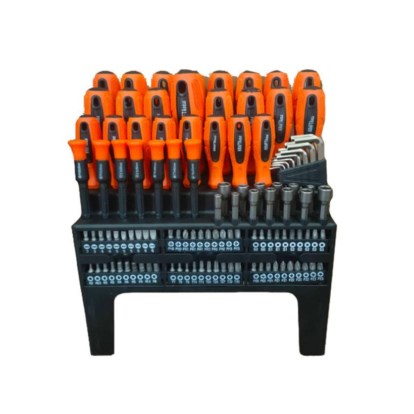Σετ Κατσαβίδια και Μύτες 122 τμχ Kraft&Dele KD-10958