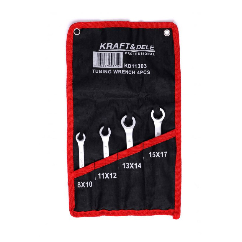 Σετ Κλειδιά Φρένων Cr-V 4 τμχ Kraft&Dele KD-11303