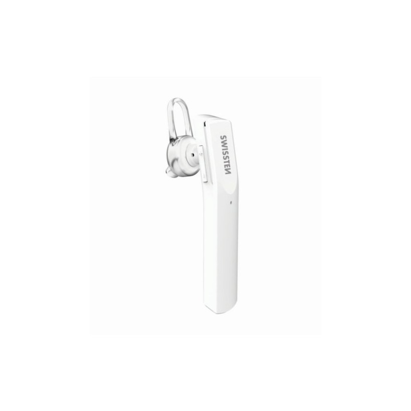 SWISSTEN Υπερ-ελαφρύ ασύρματο ακουστικό UL-9 Bluetooth Λευκό 8595217453272