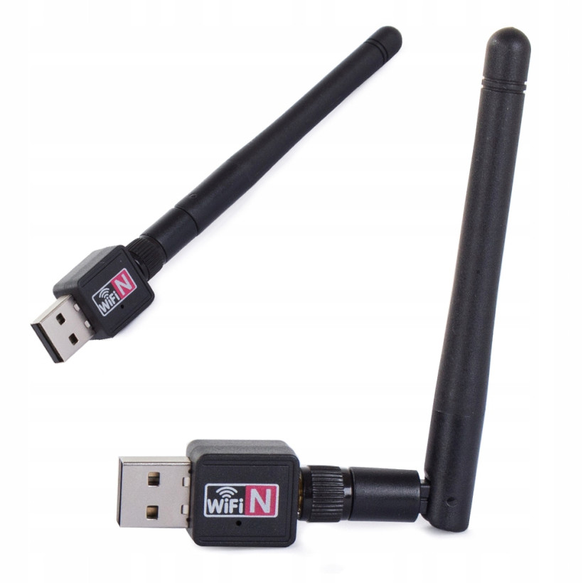 Verk Group Ασύρματη κάρτα δικτύου Wi‑Fi με κεραία 600 Mbps 5907451321379