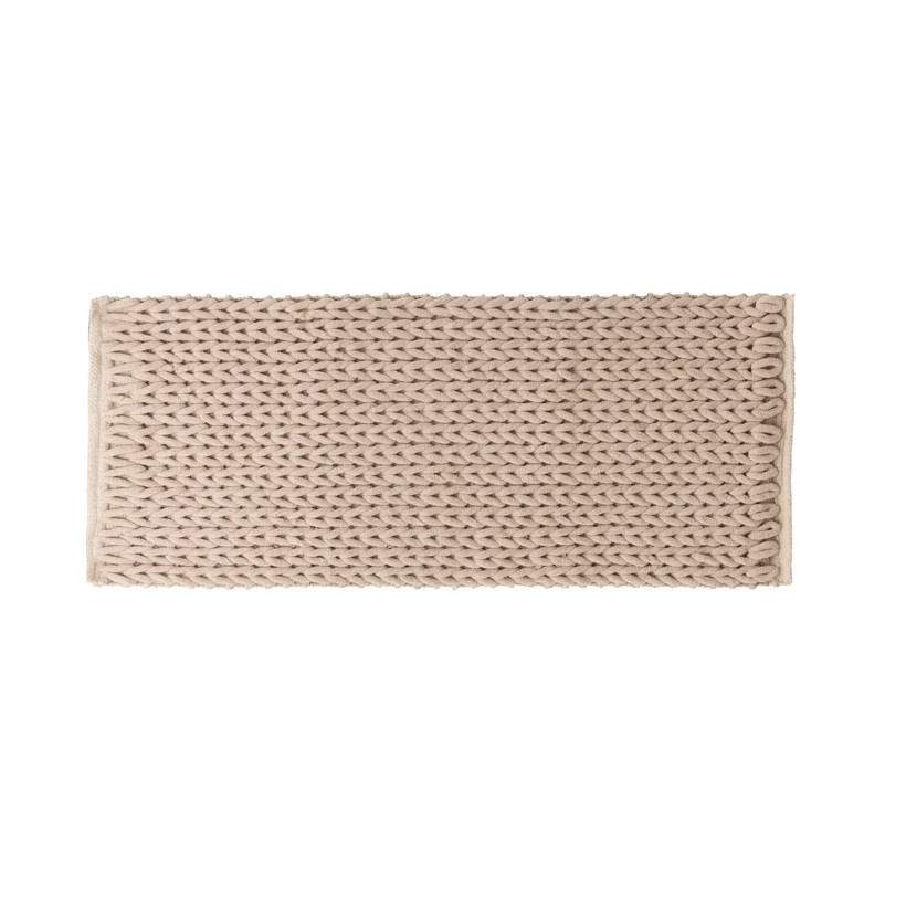 Χαλάκι Μπάνιου 120 x 50 x 2 cm Χρώματος Μπεζ 5Five Simply Smart 174727O