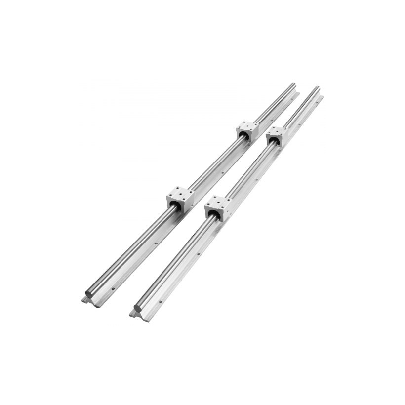 VEVOR  Σετ Οδηγών SBR16 800mm, 2 Οδηγοί & 4 Συστοιχίες SBR16UU για CNC Router ZXDGSBR16MM80OUIWV0