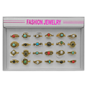 Δακτυλίδι Vintage  4teen4ty 401133 - 24 ΤΕΜ 20-1113