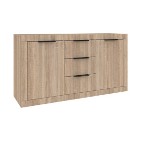 Μπουφές Doha  σε sonoma απόχρωση 150x45x80.5εκ