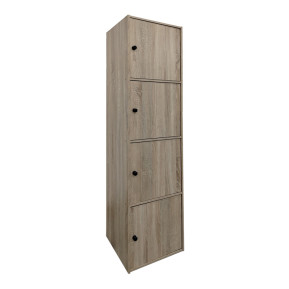 Ντουλάπι-στήλη Gabino  σε sonoma απόχρωση 40x39x158εκ