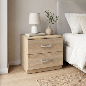 Κομοδίνο Athos  σε sonoma απόχρωση 48x40x41.5εκ