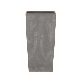 Γλάστρα - κασπώ Urbi beton effect γκρι Y55x29,5x29,5εκ.