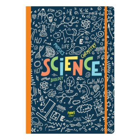 Next trends Science τετράδιο flexi λάστιχο 21x29εκ. 2θεμ. 80φ. - 3 ΤΕΜ