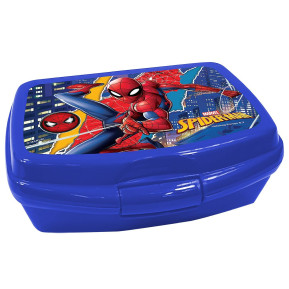 Δοχείο Φαγητού Πλαστικό pp  Spiderman 16,5x12,5x6cm   600ml Spiderman 4427-5422Β 50-2603