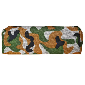 Κασετίνα Βαρελάκι Army 19x5x4cm JustNote 702957 - 12 ΤΕΜ 50-2937