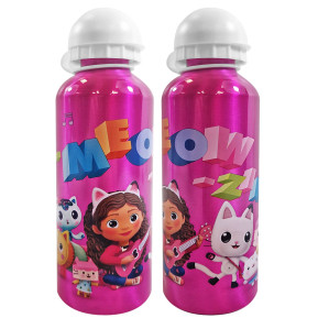 Παγούρι Μεταλλικό Gabby 's Dollhouse 500ml 21x6,5cm   500ml Gabbys Dollhouse 50-3224