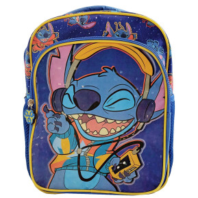 Τσάντα Πλάτης  Νηπίου Stitch με Μπροστινή Τσέπη 29cm Stitch 50-3547
