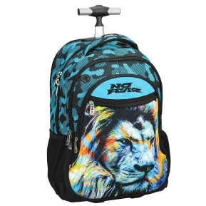 Τρόλευ Τσάντα  no Fear Fluo Lion 48x33x28cm 30lt Gim 348-45074 50-3673