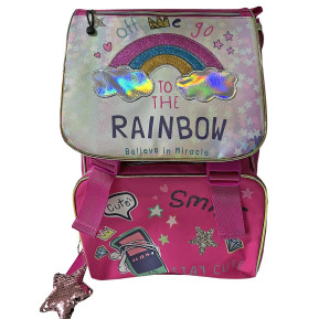 Σακίδιο Δημοτικού Rainbow 40x28x14cm JustNote 703754 50-3734