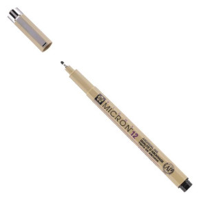 Sakura Pigma Micron μαρκαδόρος σχεδίου 12 0.7 mm μαύρο - 12 ΤΕΜ