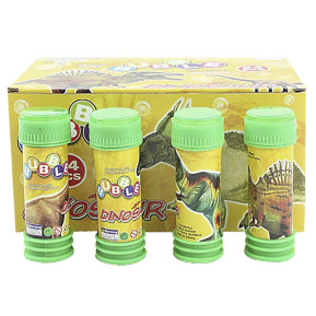 Σαπουνόφουσκες Σχέδιο Δεινόσαυροι 11x4cm 55ml ToyMarkt 912853 - 24 ΤΕΜ 71-2833